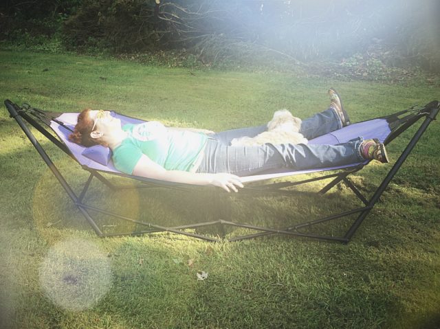 Guarded by a wicket - not a thicket