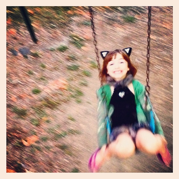 Riding on a butterfly.  - instablief