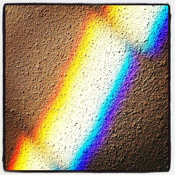...so goes the rainbow.  - instablief