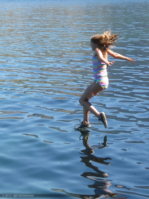 Who knew that Mermaids CAN walk on water.