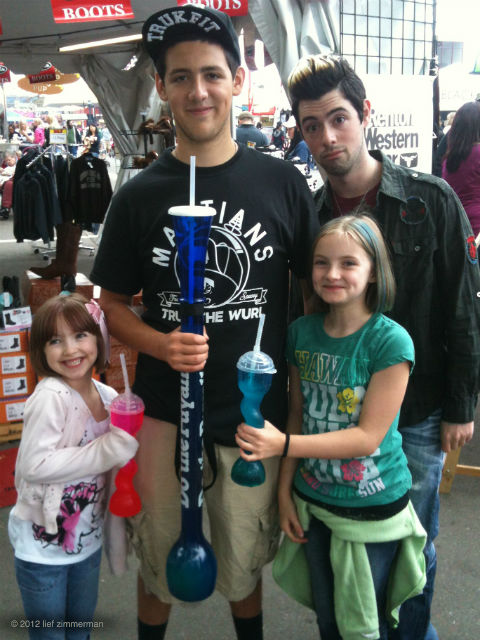 Drinks - bigger than they need to be.