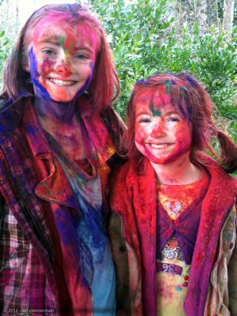 Glad TheMommy dressed them warmly it was REALLY cold!