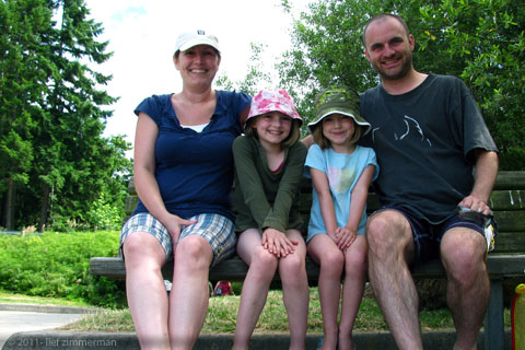 Family Bench Photo