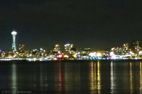 Seattle from Alki 100 percent crop